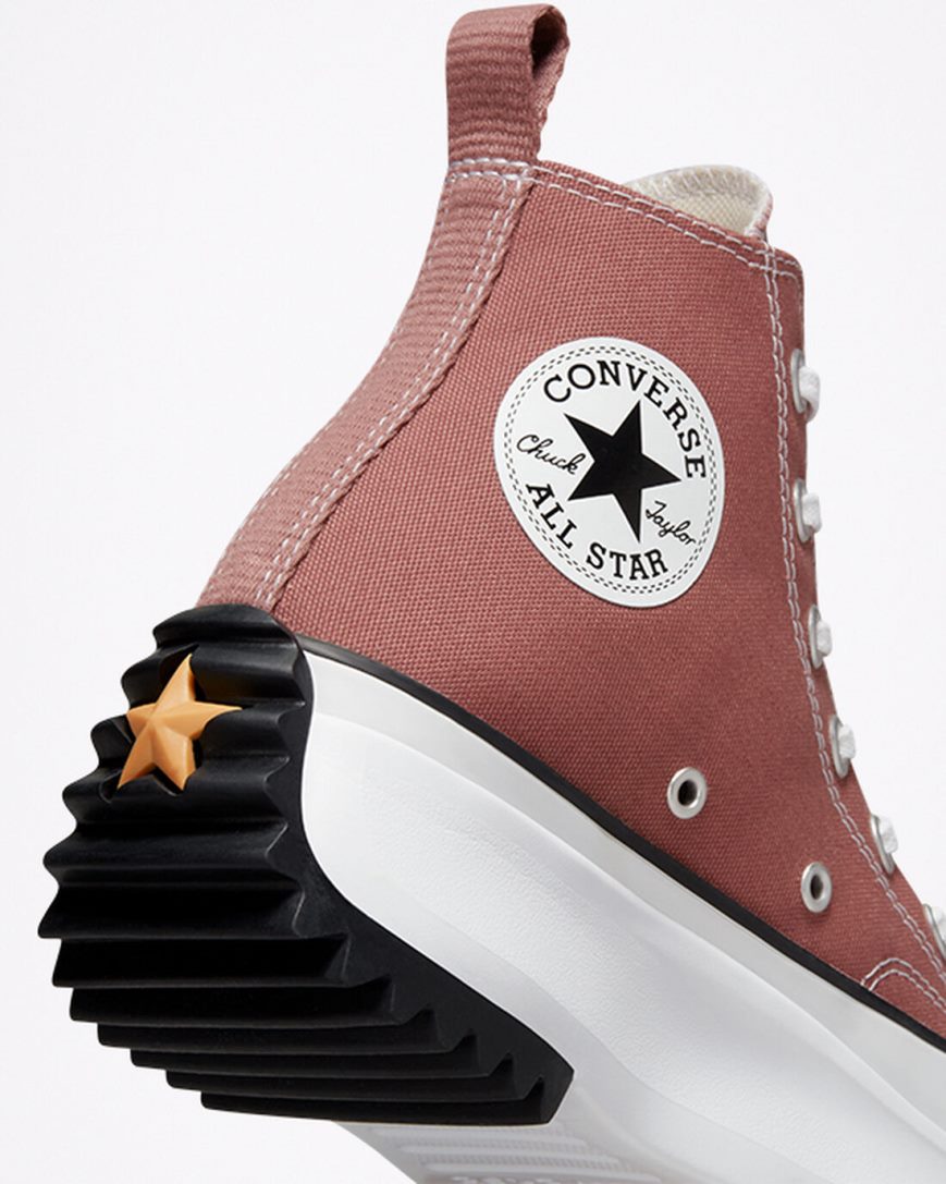 Topanky Na Platforme Converse Run Star Hike Seasonal Color Vysoke Panske Ruzove Čierne Biele | SK KHBSJ1